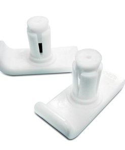 Essential Universal Walker Skis White Color