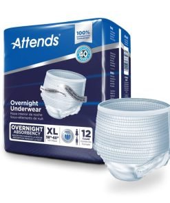 Attends Overnight Underwear with Extended Wear Protection - Heavy Absorbency