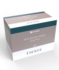ConvaTec Esenta Sting Free Skin Barrier Wipes, Individual Packet NonSterile (Pack of 25)