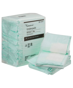 Cardinal Wings Plus Fluff And Polymer Underpad, Heavy Absorbency - 30 x 36 Inch