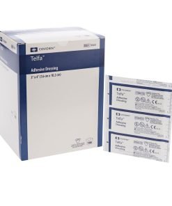 Covidien Telfa Ouchless Adhesive Dressing, White - 3 x 4 Inch Sterile (Pack of 100)