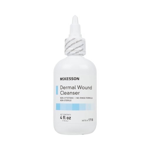 McKesson Dermal Wound Cleanser NonSterile 4 oz. Squeeze Bottle