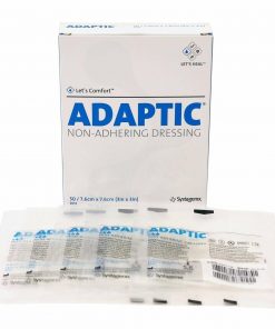 Systagenix Adaptic Impregnated Non-Adherent Dressing Sterile, 3 x 3 Inch
