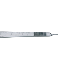 BR Surgical Stainless Steel Scalpel Handle, Graduated, Non-Sterile, Size 3 ( Pack of 1 )