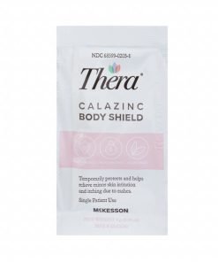 McKesson Thera Calazinc Body Shield Skin Protectant Cream, 4 Gram Individual Packet -  Scented