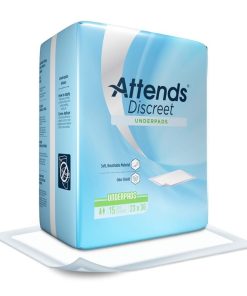 Attends Discreet Disposable Underpads, Light Absorbency - 23 x 36 Inch