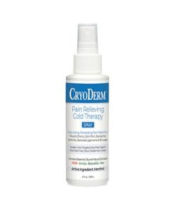 CryoDerm Pain Relieving Cold Therapy Spray - 4 oz Bottle
