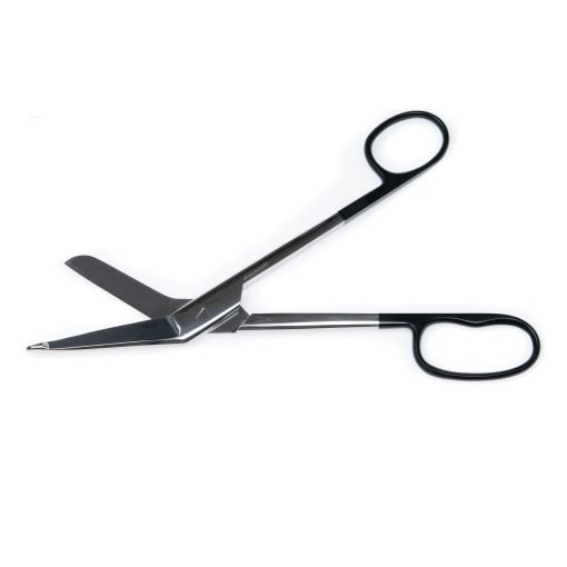 McKesson Argent SuperCut Lister Bandage Scissors, Stainless Steel, Finger Ring Handle, Blunt Tips, NonSterile – 8 Inch ( Pack Of 1 )