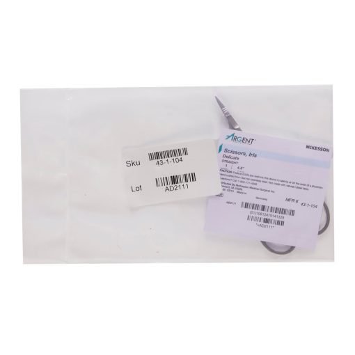 McKesson Argent Utility Scissors, Surgical Grade, Stainless Steel, Finger Ring Handle – 7-1/2 Inch Length ( Pack Of 1 ) - Image 2