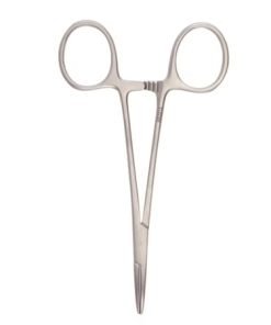 McKesson Argent Halsted Mosquito Forceps,Stainless steel , Surgical Grade, Curved Serrated Tip, NonSterile, Reusable – 5 Inch ( Pack Of 1 )