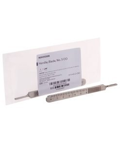 McKesson Scalpel Handle, Stainless Steel, Office Grade, NonSterile – Size 3 ( Pack Of 1 )
