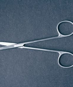 McKesson Littauer Stitch Scissors, Blunt Tips, Stainless Steel, Finger Ring Handle, NonSterile – 4-1/2 Inch Length ( Pack Of 1 )