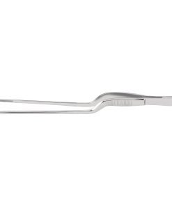 McKesson Gruenwald-Jansen Dressing Forceps, Bayonet Type, Straight Serrated Tips, NonSterile, Reusable – 6-1/2 Inch ( Pack Of 1 )