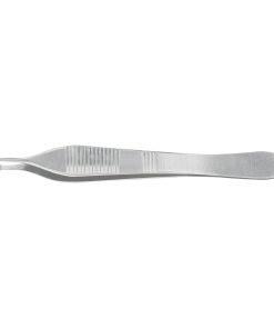McKesson Adson-Brown Tissue Forceps, Straight 7x7 Side Grasping Teeth, NonSterile, Reusable – 4-3/4 Inch (Pack of 1)