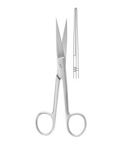 McKesson Argent Operating Scissors, Straight Sharp Tip, NonSterile, Surgical Grade – 4-1/2 Inch ( Pack Of 1 )