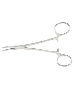 McKesson Kelly Hemostatic Forceps, Serrated Tips, Stainless Steel, Locking Finger Ring, Reusable, NonSterile – 5-1/2 Inch ( Pack Of 1 )
