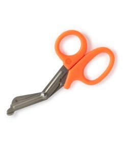 McKesson Medicut Trauma Shears, Orange, Serrated Blunt Tips, Finger Ring Handle, NonSterile, Medical Grade – 7-1/4 Inch (Pack of 1)