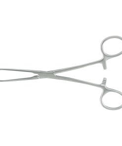 McKesson Allis Tissue Forceps, Straight 4x5 Teeth, Finger Ring Handle, NonSterile, Reusable, Floor Grade – 6 Inch ( Pack Of 1 )