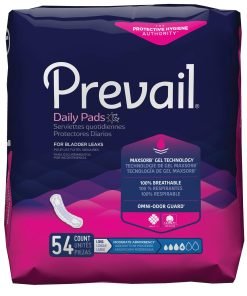 Prevail Bladder Control Pad Moderate Absorbency, 11 Inch Length