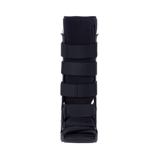 McKesson Standard Non-Air Walker Boot with Hook and Loop Closure for Left or Right Foot, Black - X-Large - Image 2