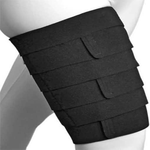L&R ReadyWrap Compression Thigh, Regular – Black - RiteWay Medical