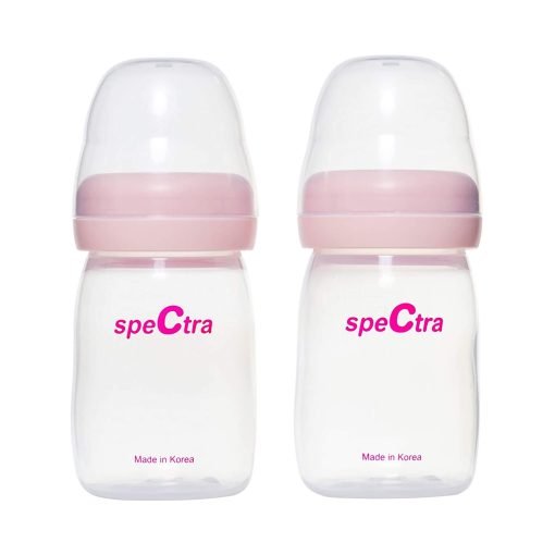 Spectra Baby Wide-Neck Milk Storage Bottles - 5 oz (Pack of 2)
