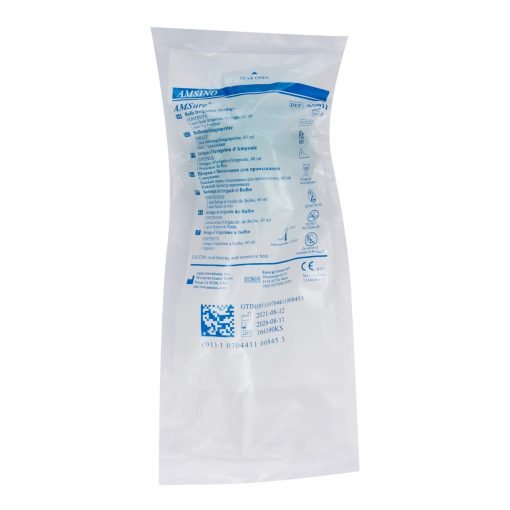 Amsino AMSure Irrigation Bulb Syringe Plastic Pouch Sterile - 2 oz. - Image 2