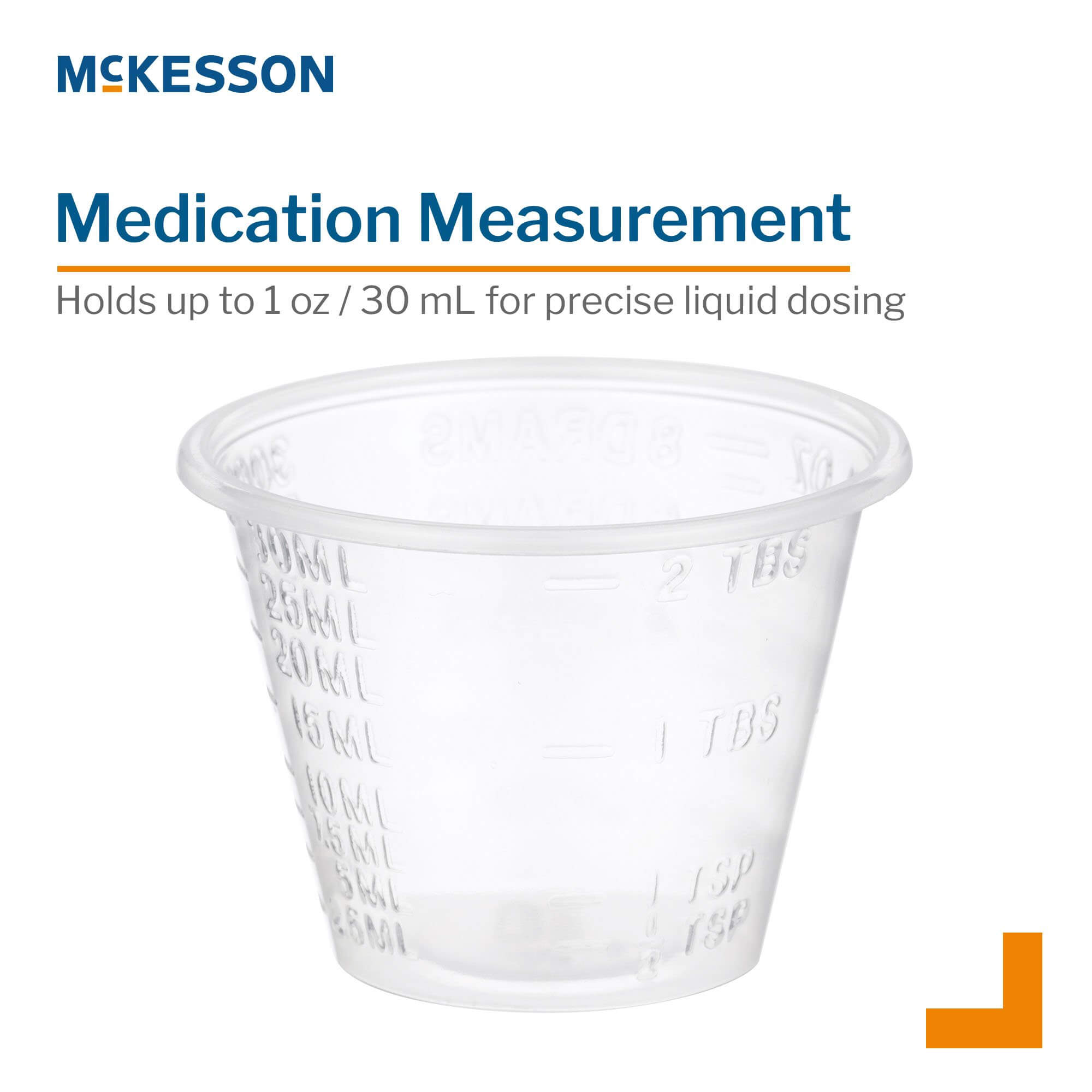 Graduated Medicine Cup with Lip, 1 oz - Free Shipping | Riteway Medical