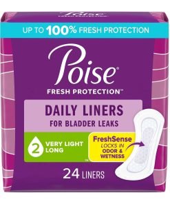 Poise Fresh Protection Adult Disposable Bladder Control Pad, Light Absorbency - 8-1/2 Inch Length
